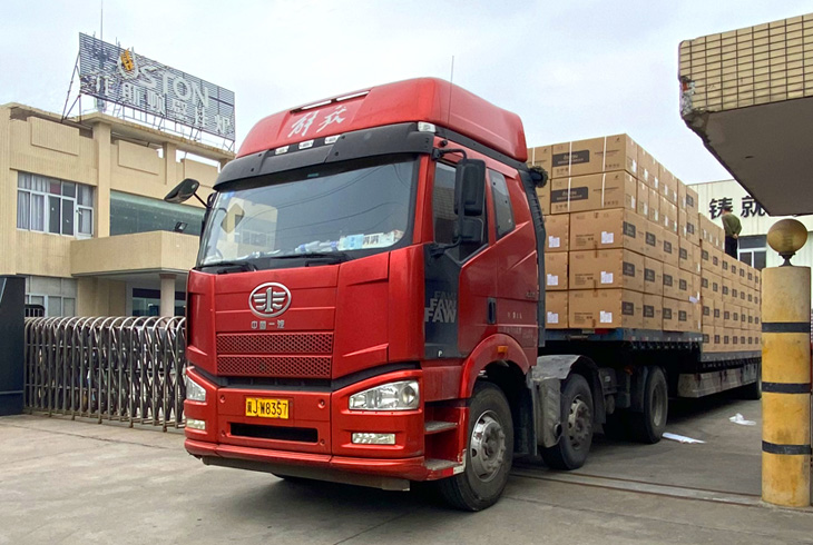 河北蠡縣“氣代煤”工程發貨